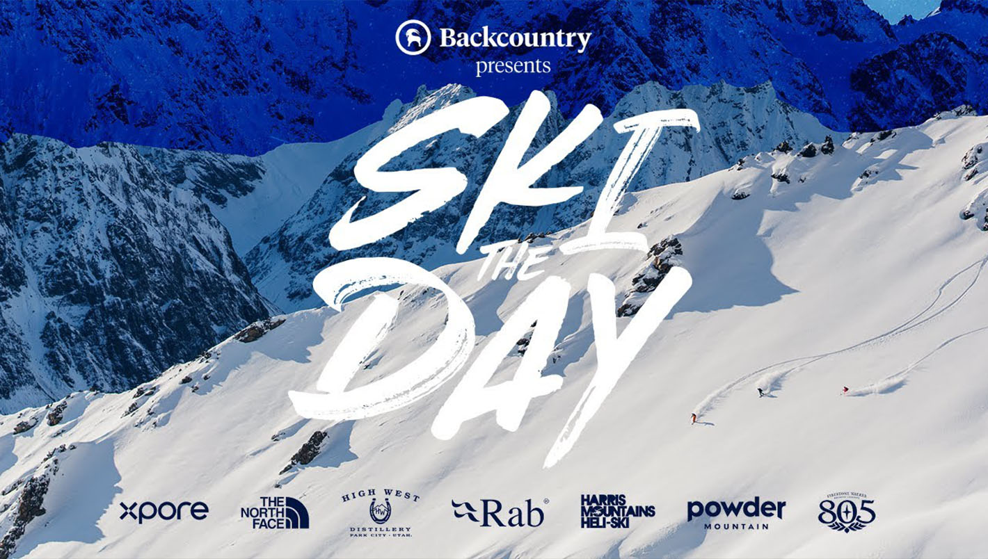 Backcountry presents Ski The Day — branded content partnership with sponsor lineup