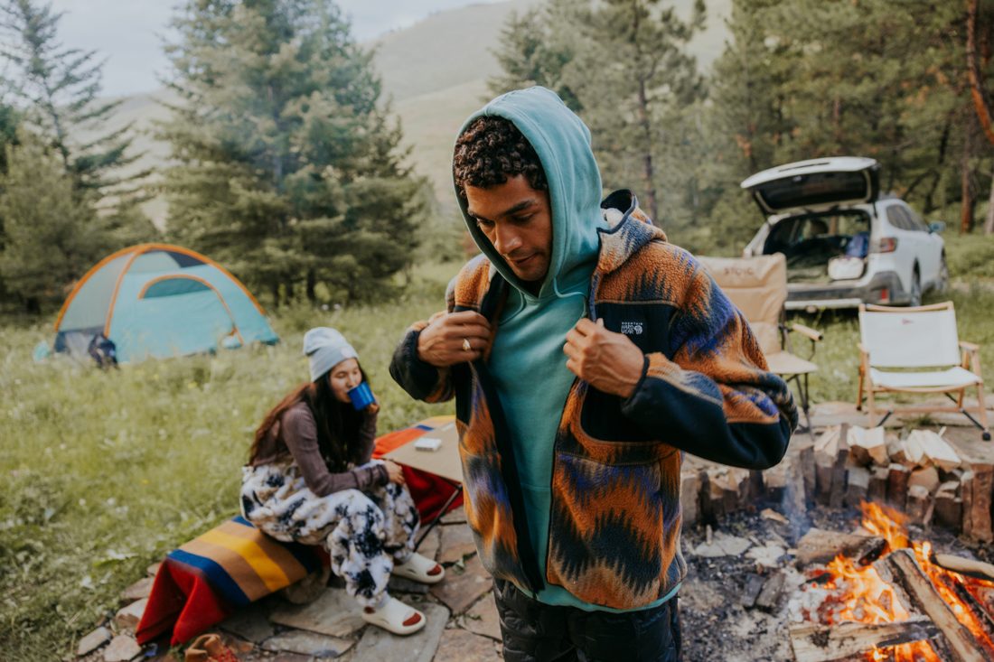 Pursuit photography — campfire