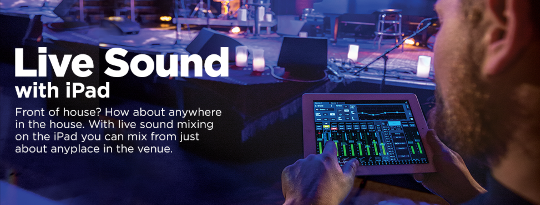 Live Sound with iPad — store banner
