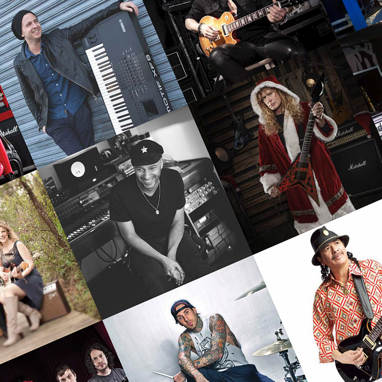 Artist campaign photography