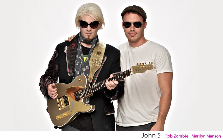 On set with John 5